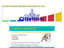 Tablet Screenshot of cittattivachieri.com